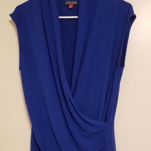 By Vince Camuto XL blue sleeveless top